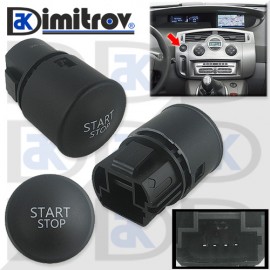 Бутон Start Stop двигател Renault Captur Clio Espace Fluence Kadjar Koleos Megane Laguna Talisman Scenic Trafic
